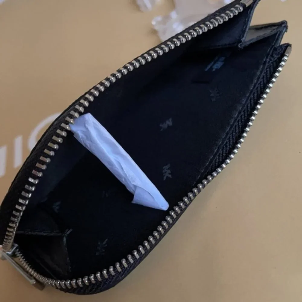 Michael Kors L Zip Mini Wallet Admiral NWT